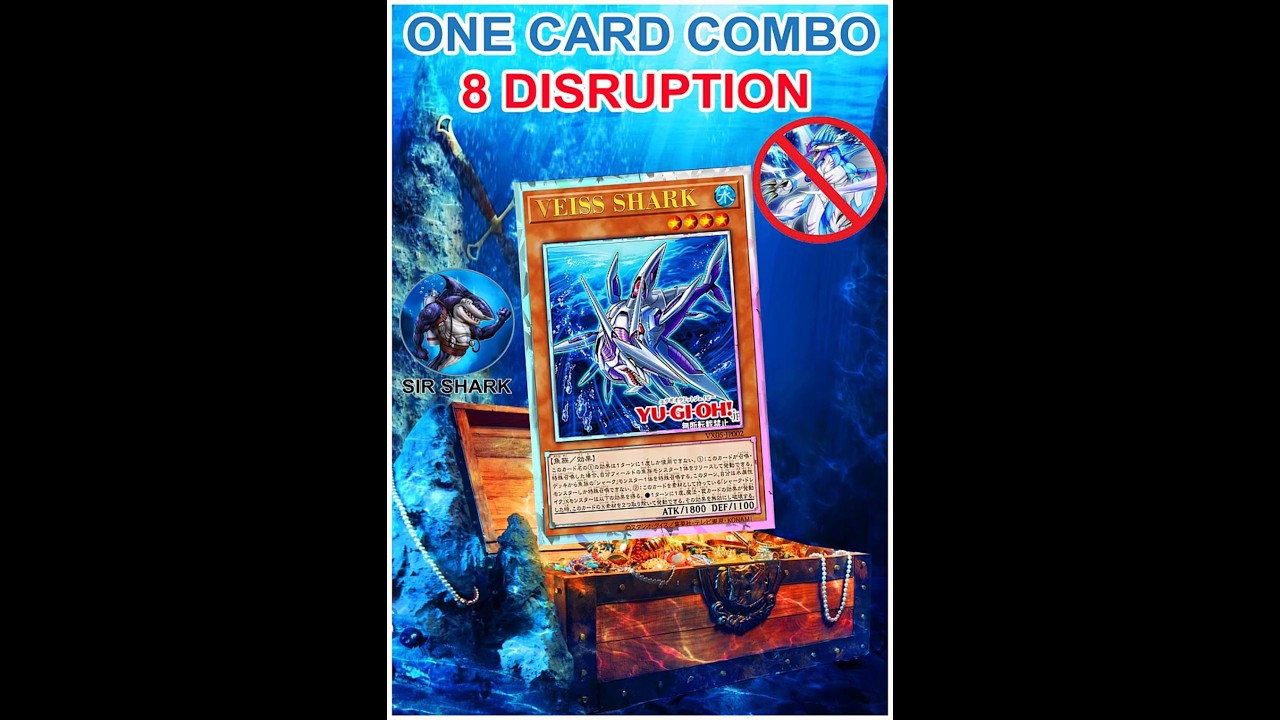 VEISS SHARK / NO Bahamut #shark  #squalo #tubar&atilde;o #サメ #haai #hai #yugioh #combos #jaws