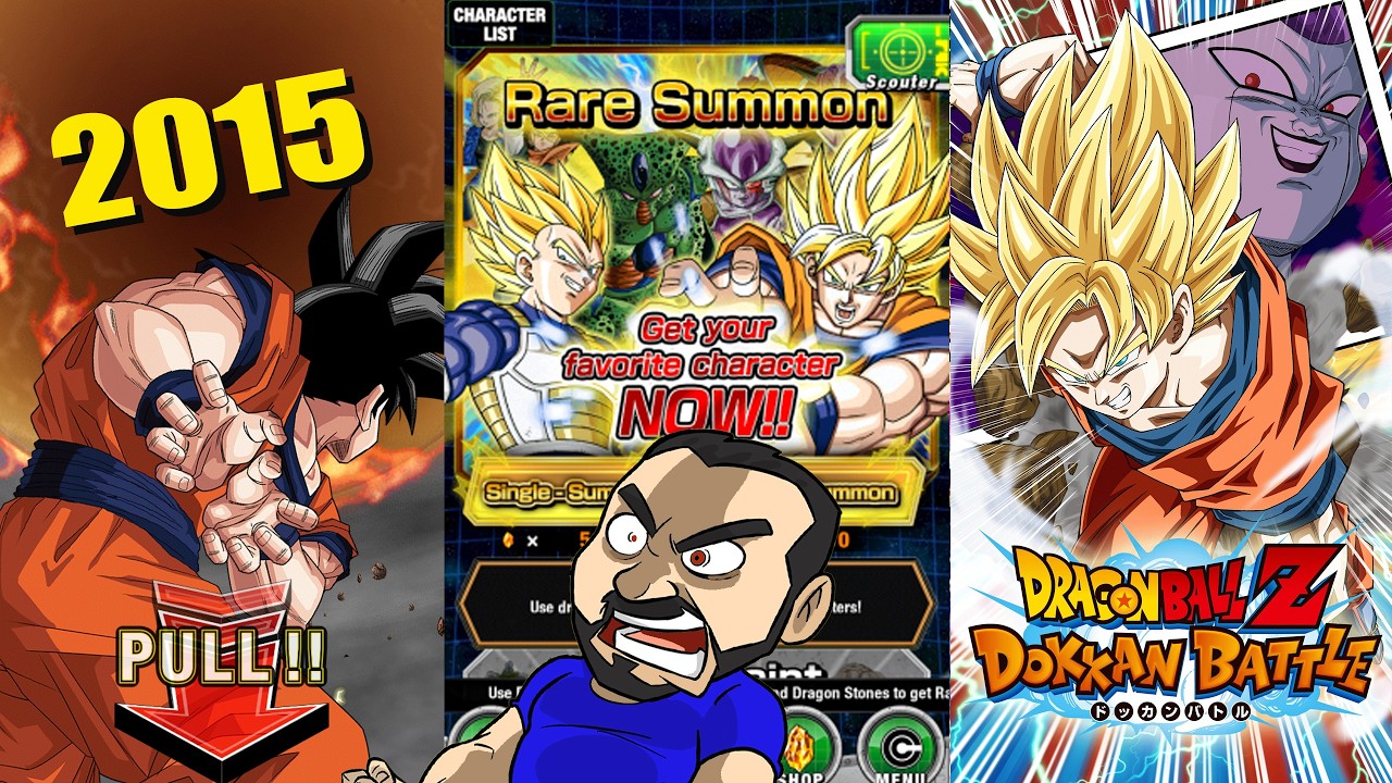 La Storia di Dragon Ball Z Dokkan Battle - Primo anno 2015