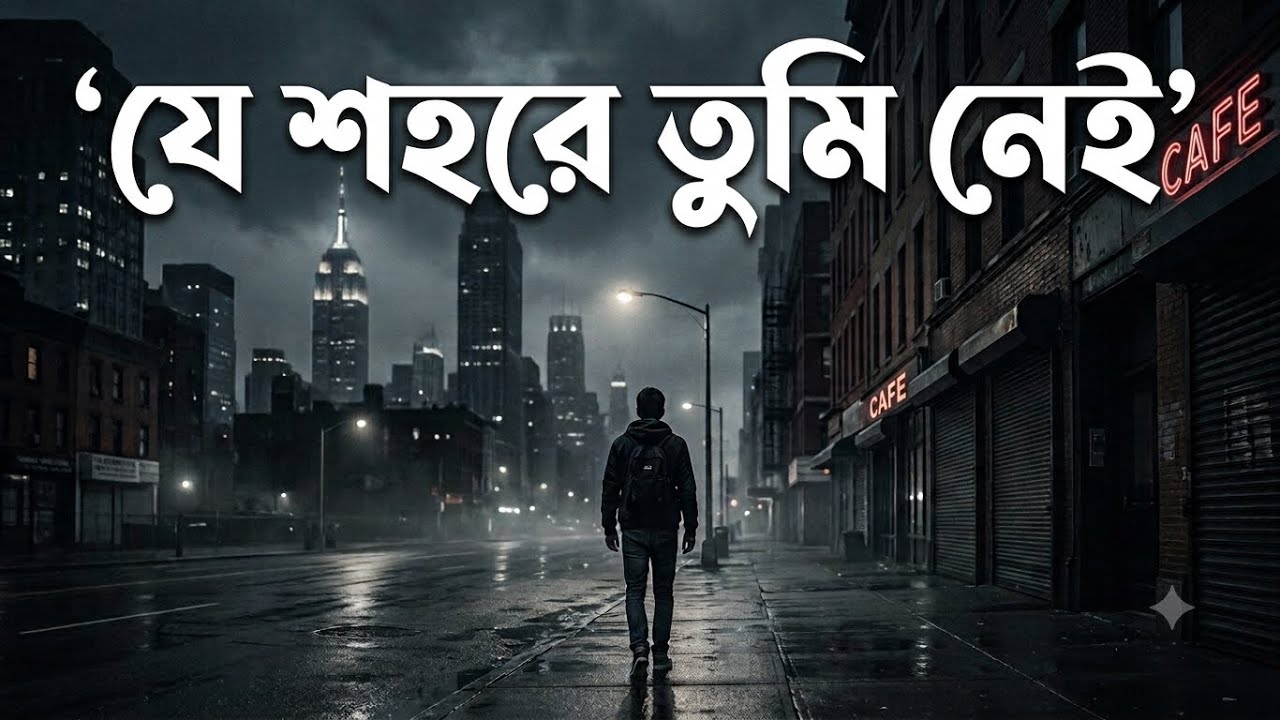 যে শহরে তুমি নেই | Ruins Grave | Bengali Dark Emotional Ballad (AI Vocal)