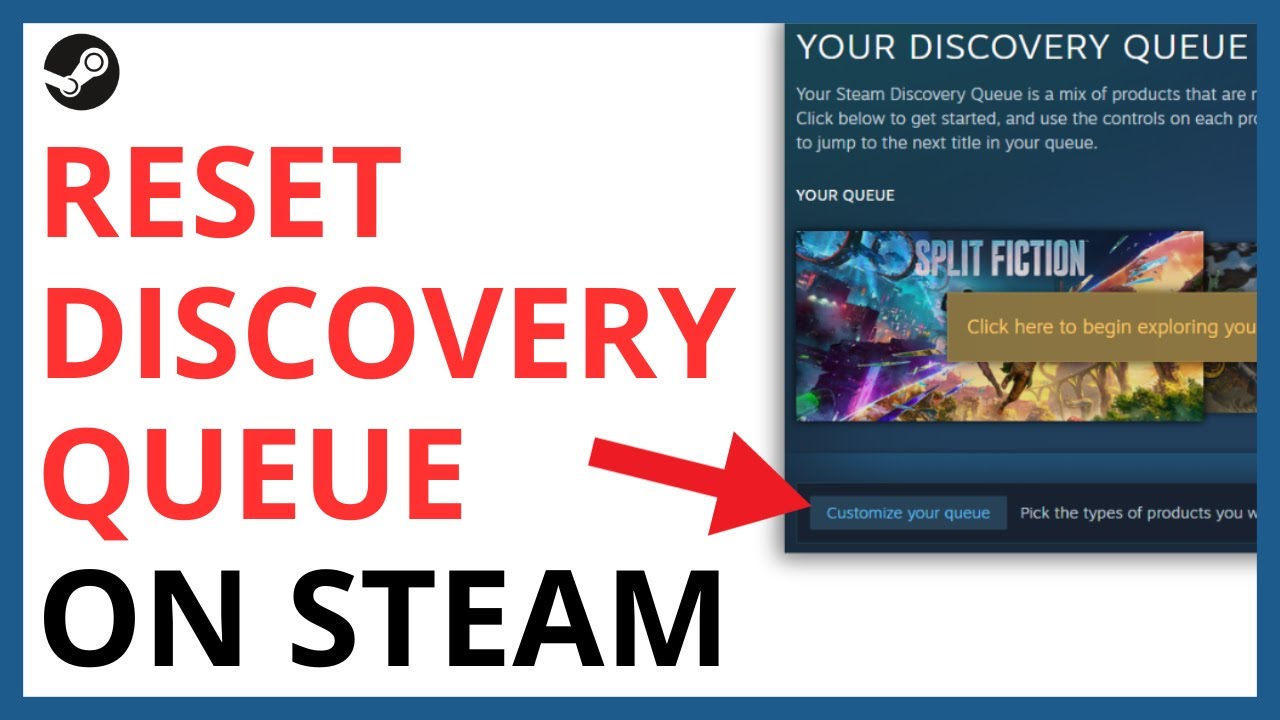 How to Reset Discovery Queue on Steam [QUICK GUIDE]