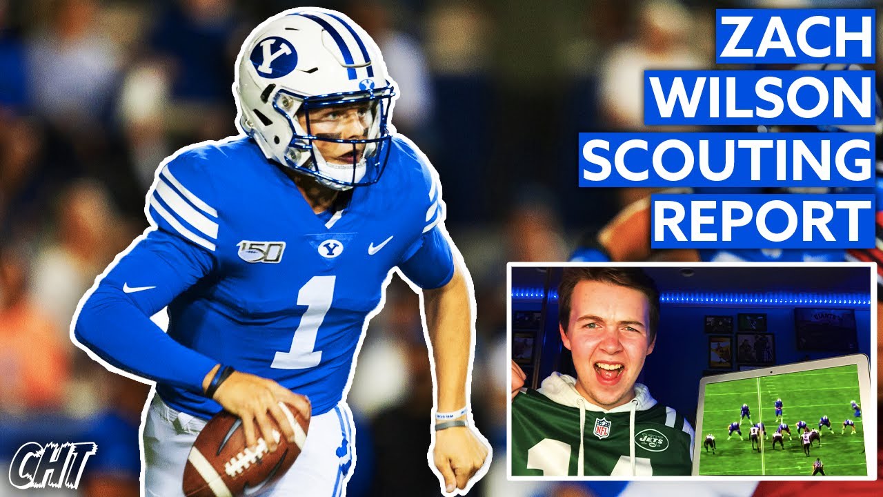 JETS FAN SCOUTS ZACH WILSON | Zach Wilson Scouting Report [Zach Wilson Film Study]