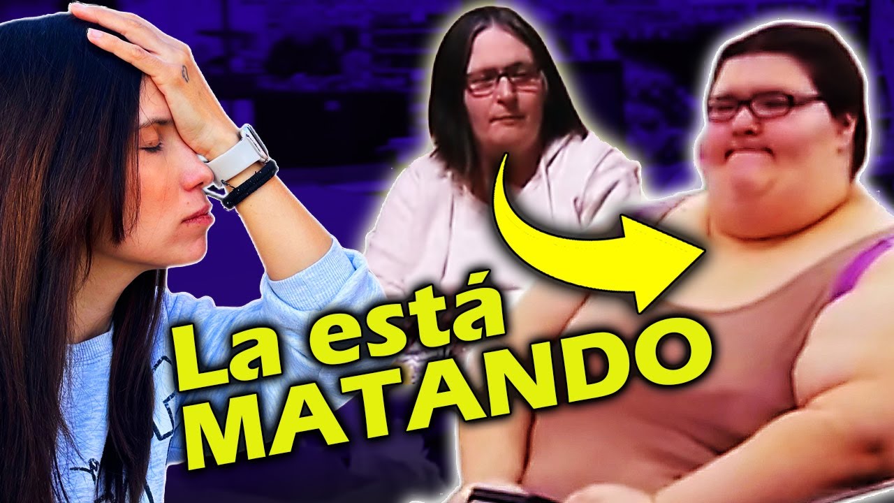Su madre le ayuda a comer hasta m0rir