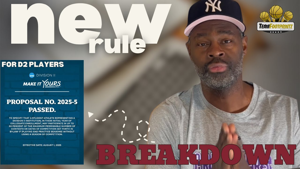 NCAA new rule and D2 athletes