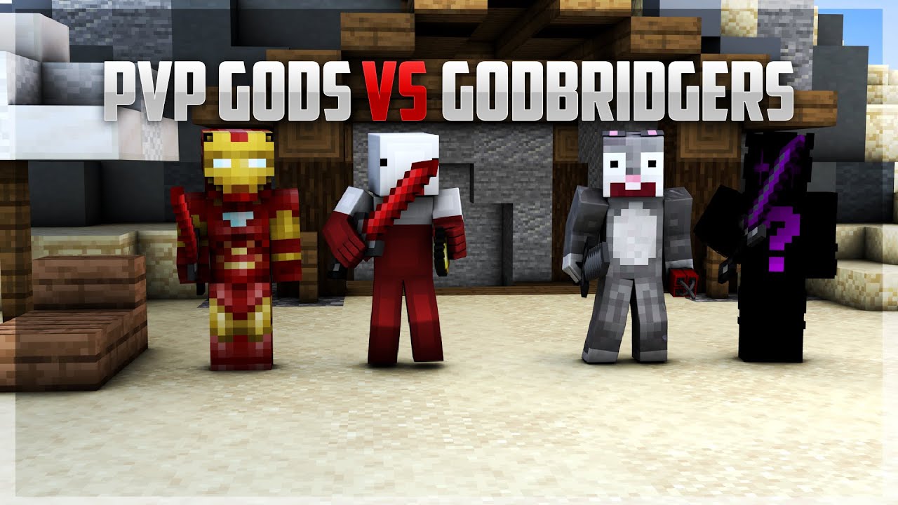 2 Godbridgers vs. 2  PVP PROS in Bedwars (ft. RKY, Misdemeanors, Potfast)
