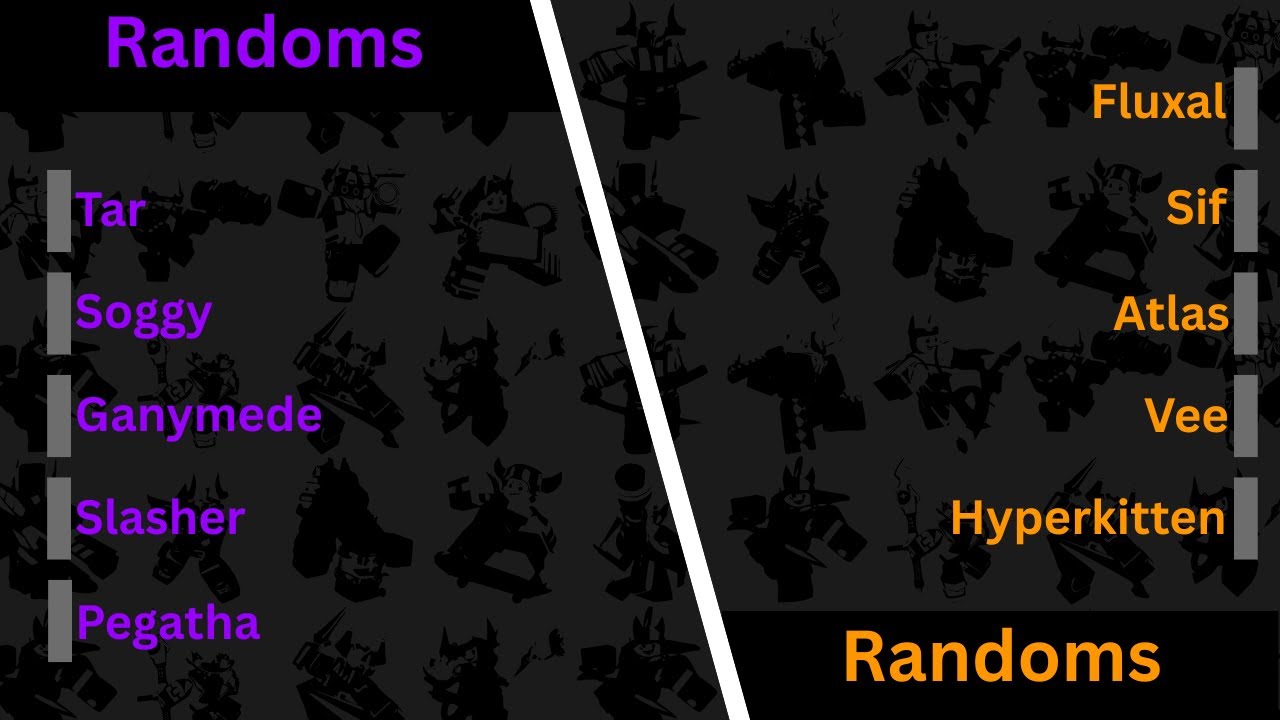 Randoms vs Randoms