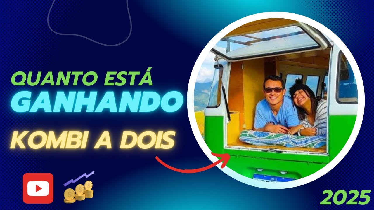 Quanto ganha o canal KOMBI A DOIS por m&ecirc;s no youtube em 2025