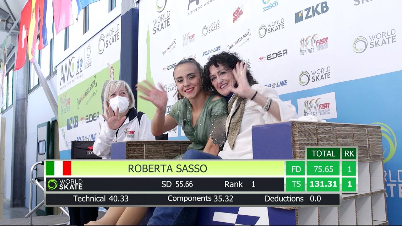 AWC22 - Roberta Sasso - Solo: Free Dance Junior (20.05.2022)