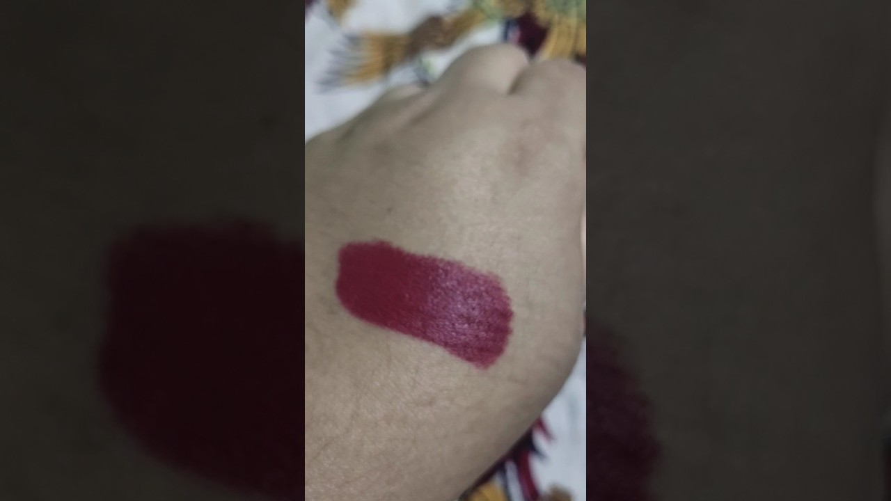 Swiss Beauty HD Matte Lipstick  Bold Wine 