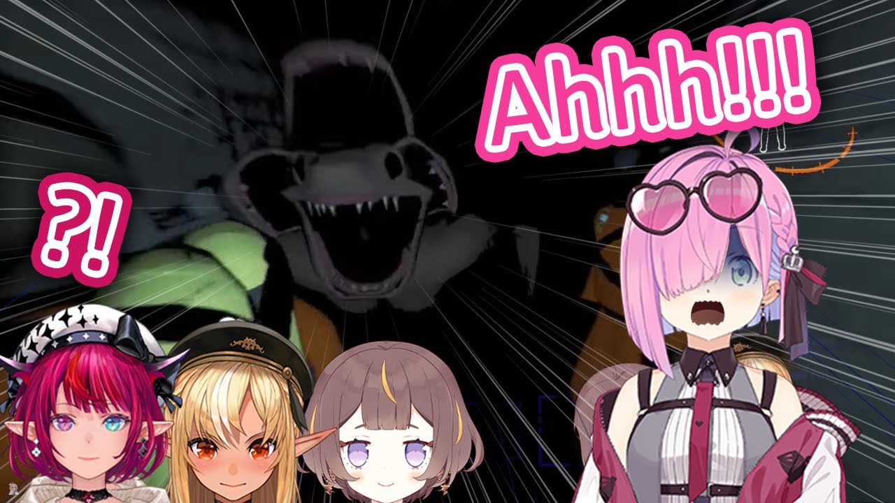 Luna Screams So Hard When Seeing The Thumper For The First Time In Lethal Company 【Hololive】【EN Sub】