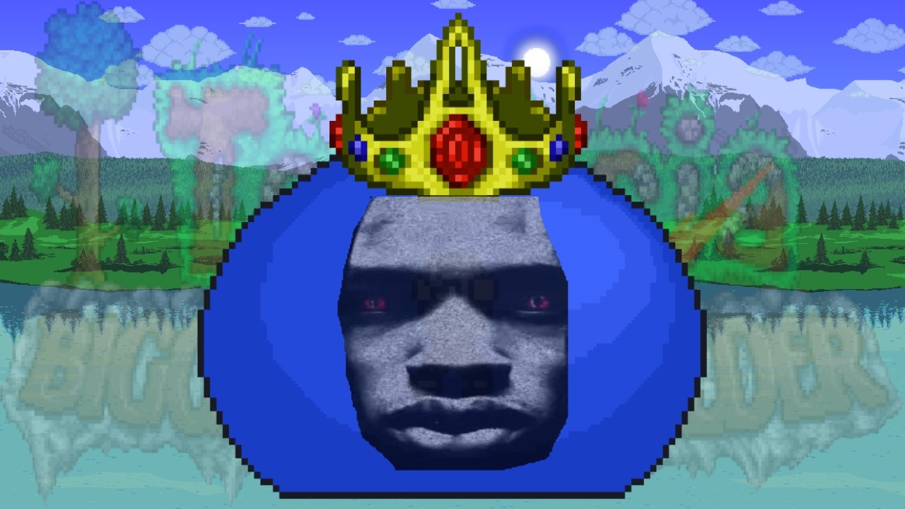 Король Слизь — САМЫЙ СЛОЖНЫЙ босс в Terraria 1.4.5.