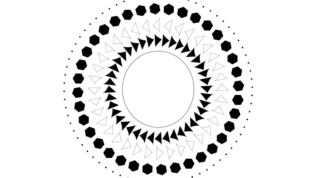 Come RIPETERE QUALSIASI FORMA con Adobe Illustrator