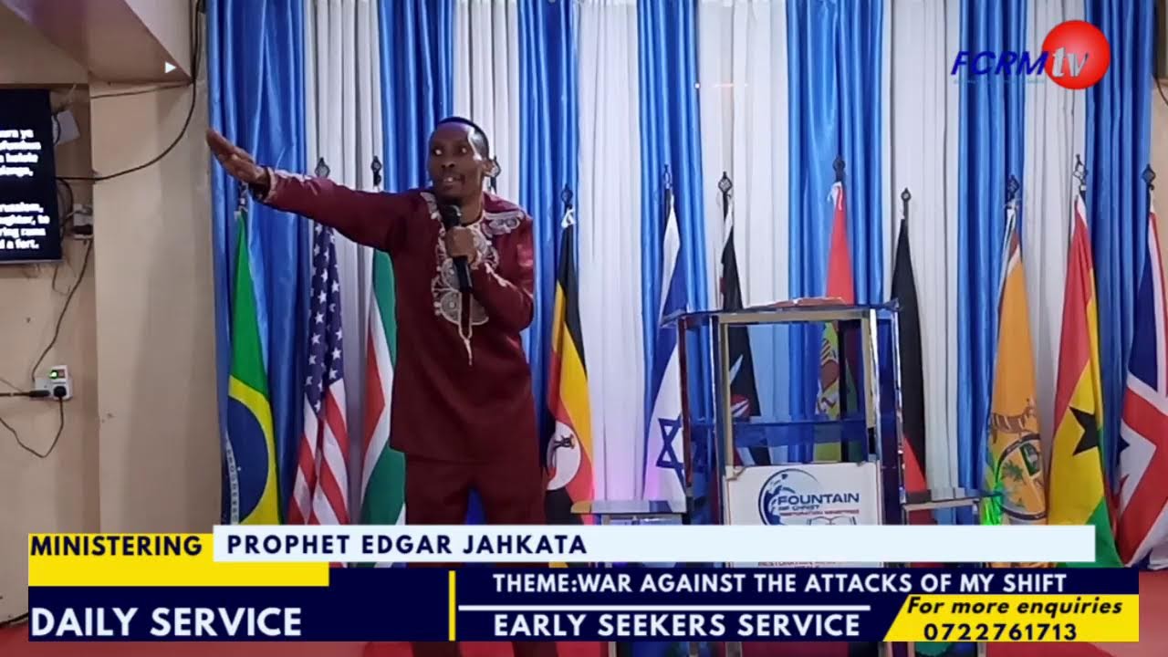 MORNING  SERVICE// WAR AGAINST THE ATTACKS OF MY GREAT SHIFT // PROPHET EDGAR JAHKATA //  29.01.2026