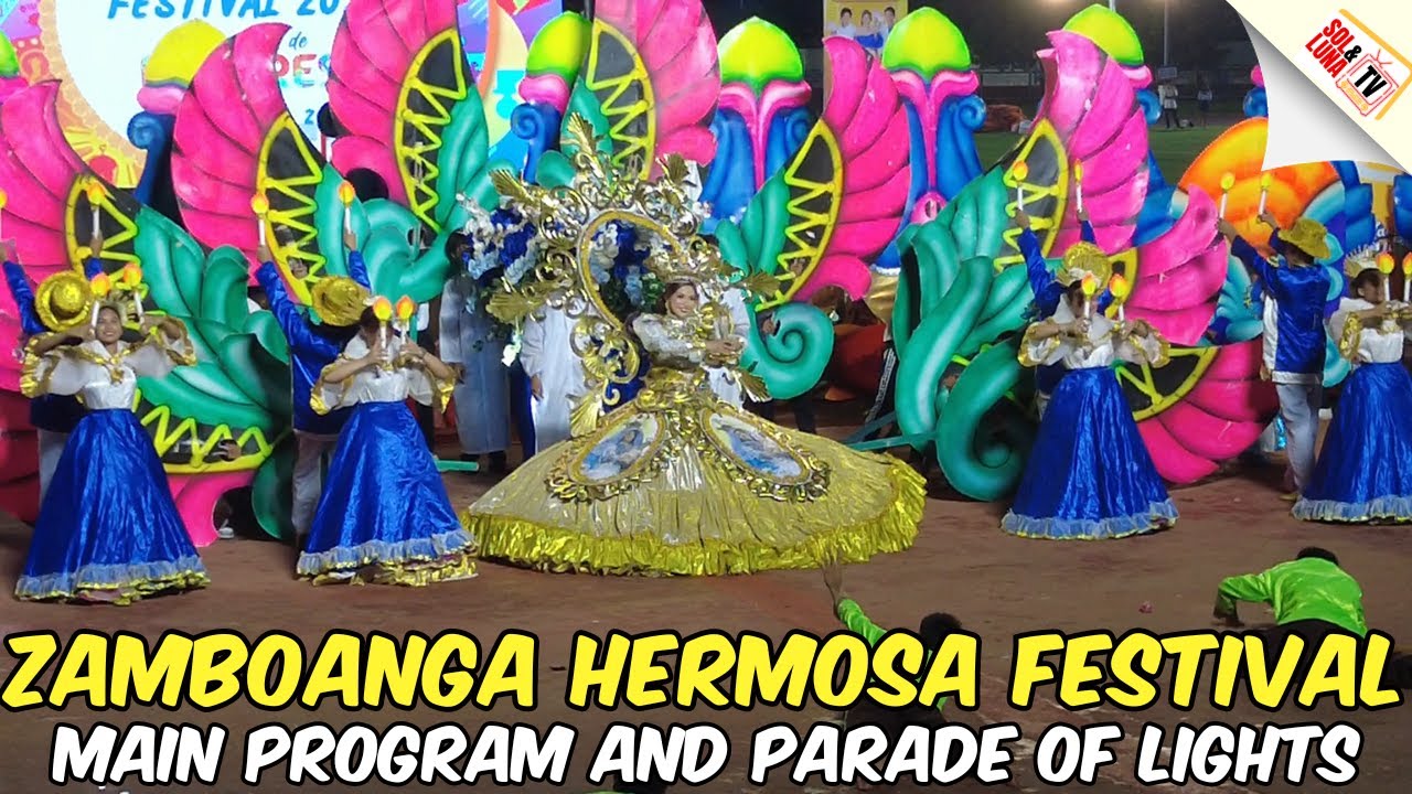 Zamboanga Hermosa Festival  2023 Parade of Lights and Street Dance Highlights | Sol & Luna TV Vlog
