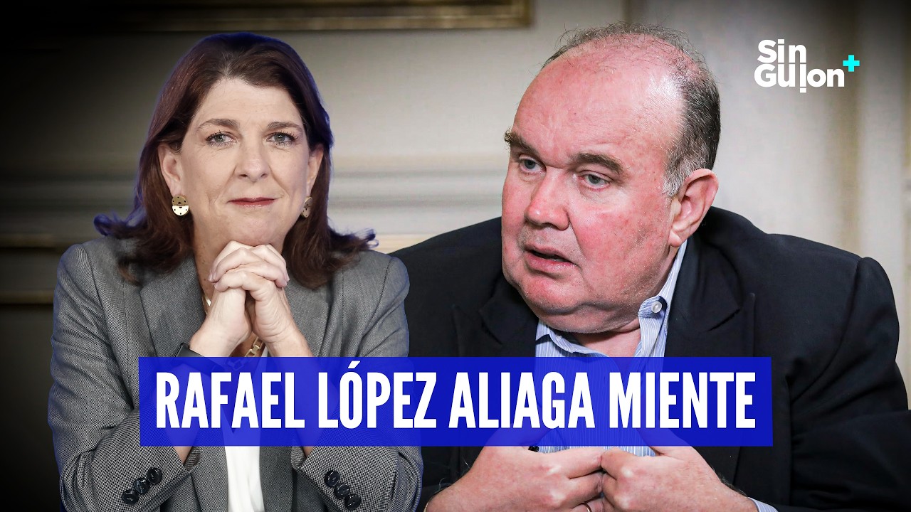 ROSA MARÍA LE RESPONDE CON TODO A LÓPEZ ALIAGA:  “BASTA DE MENTIRAS”