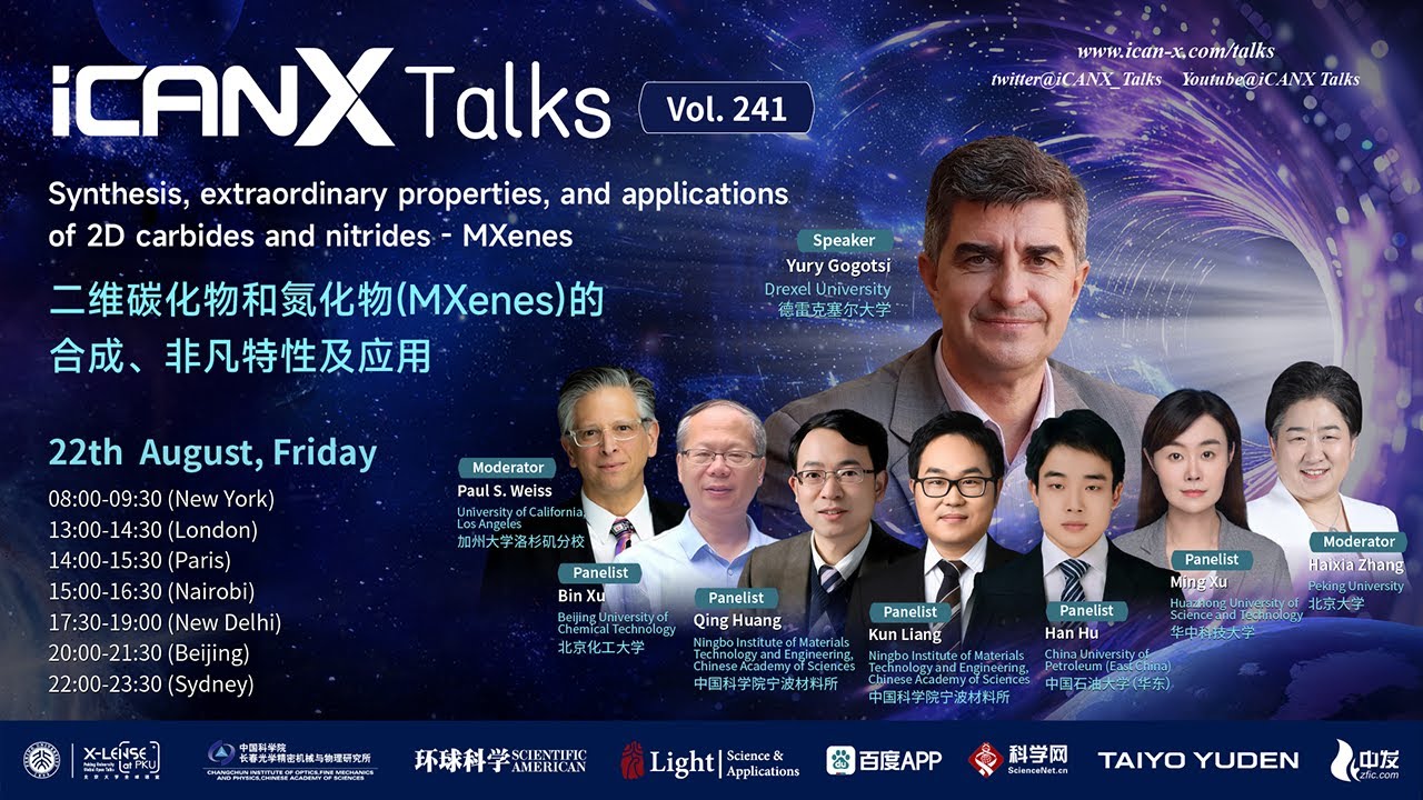 Synthesis, extraordinary properties, and applications of 2D carbides and nitrides - MXenes