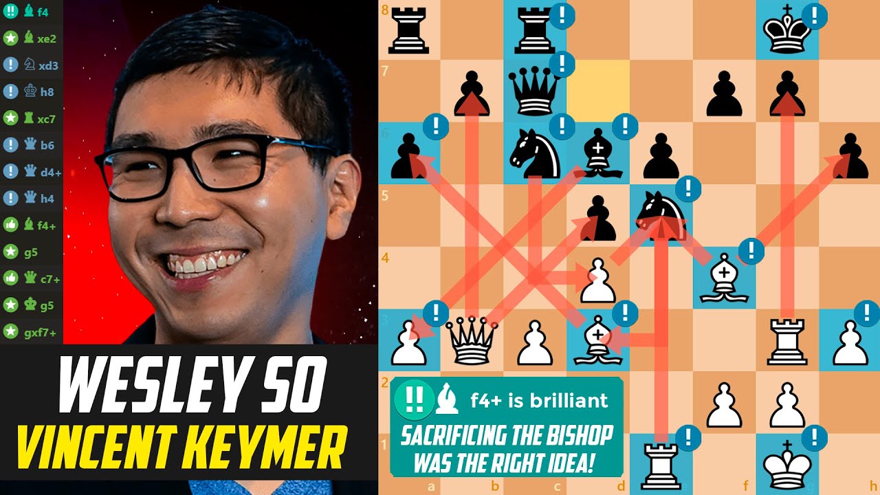 ♟️Wesley So STUNS Vincent Keymer! [Stockfish 17]
