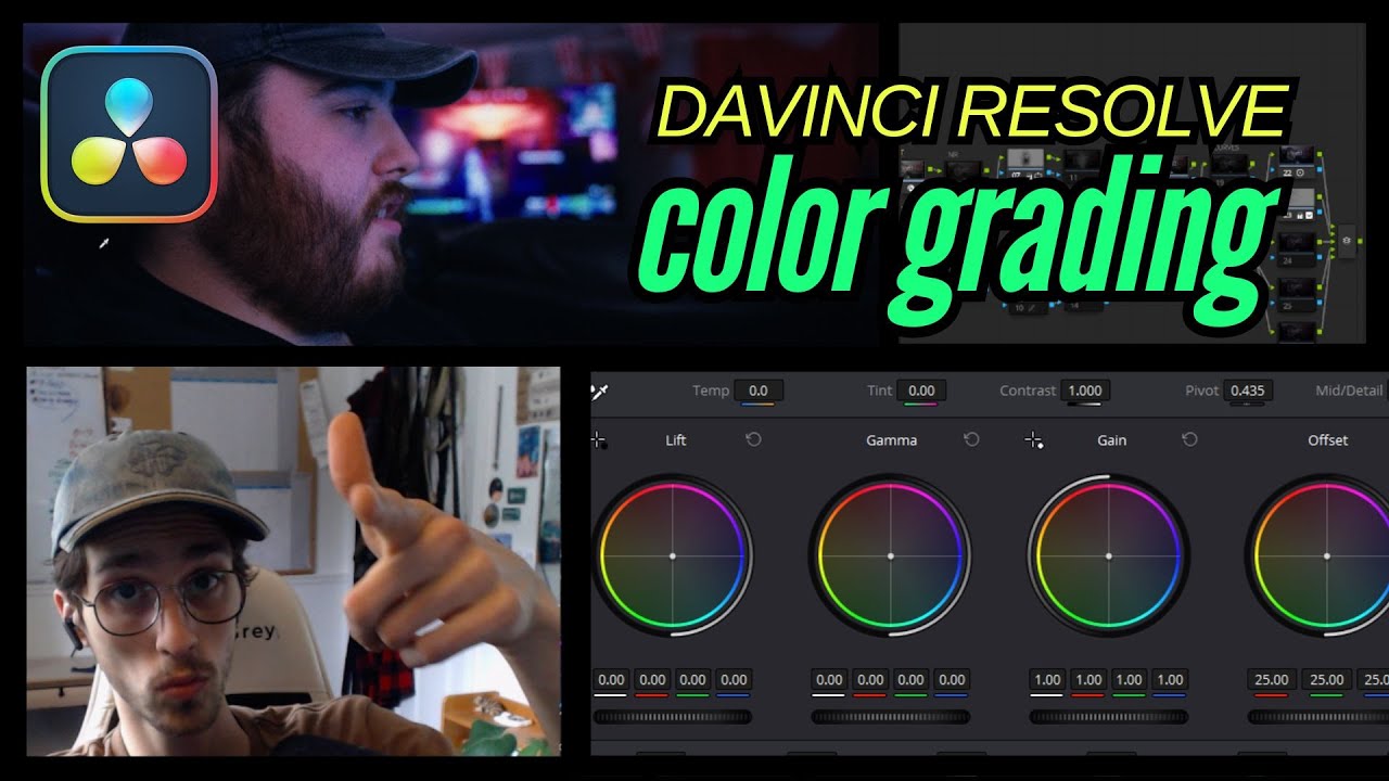 Indie Film Color Grading Process 🎬 DaVinci Resolve