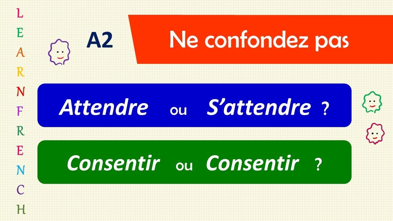 French confusing words - A2 - French  grammar
