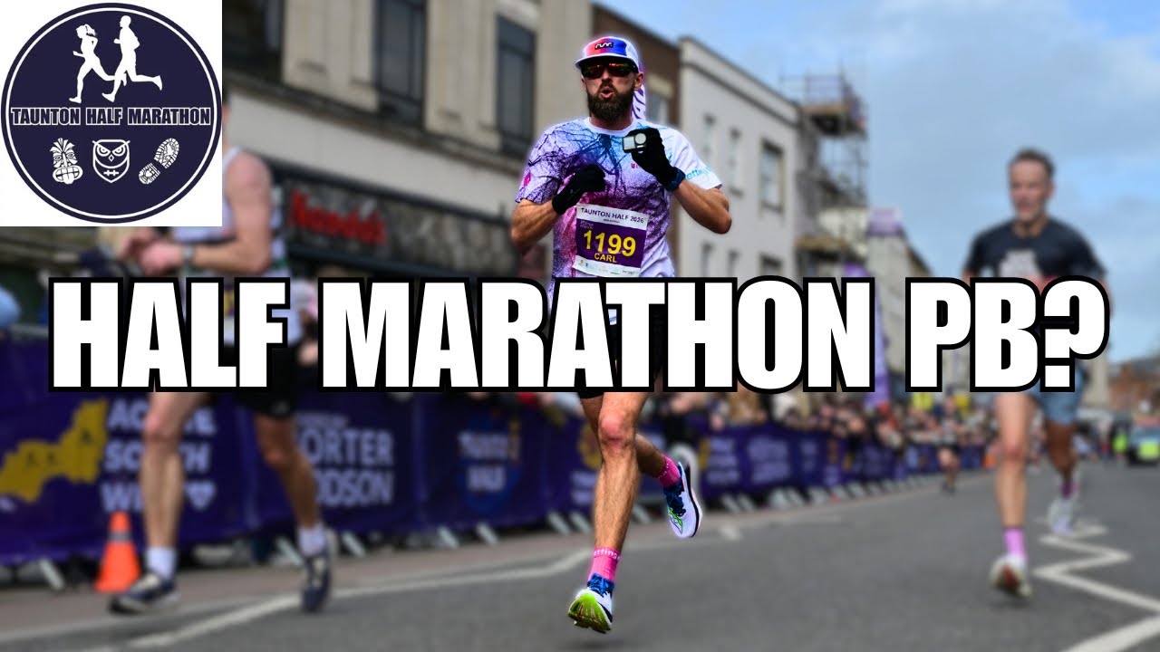 Taunton Half Marathon | Race Day Vlog