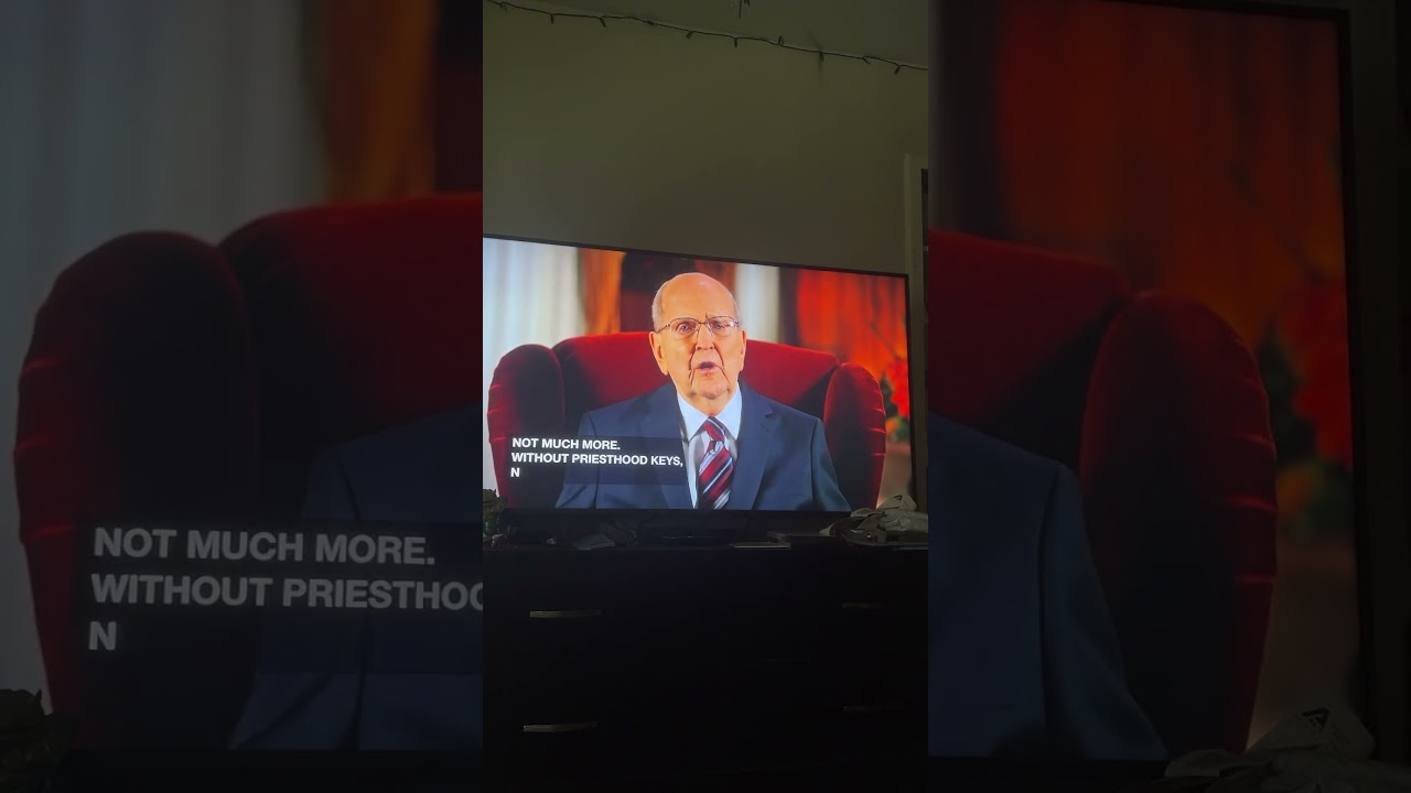 Ordinances & covenants come through #Priesthood keys. Pres Nelson 2024 #GeneralConference #LDSConf