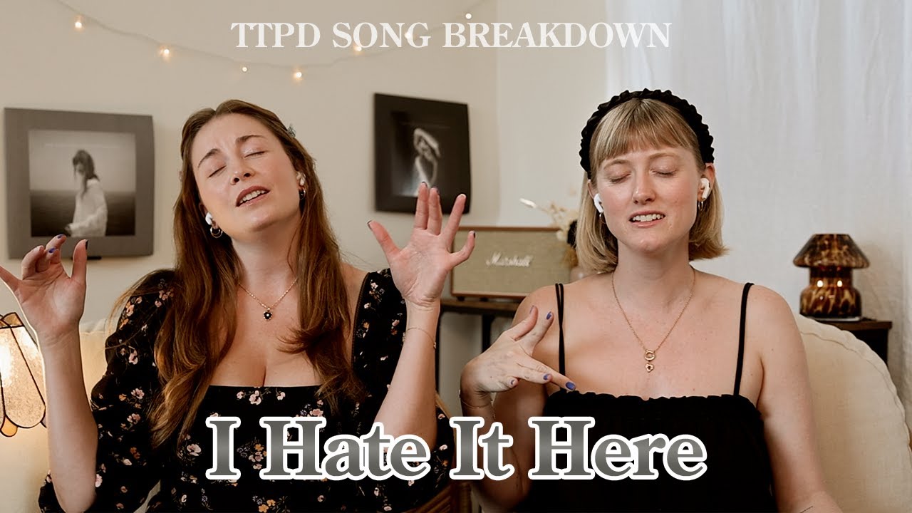 Song Breakdown: I Hate It Here 🖤  Taylor Swift - TTPD