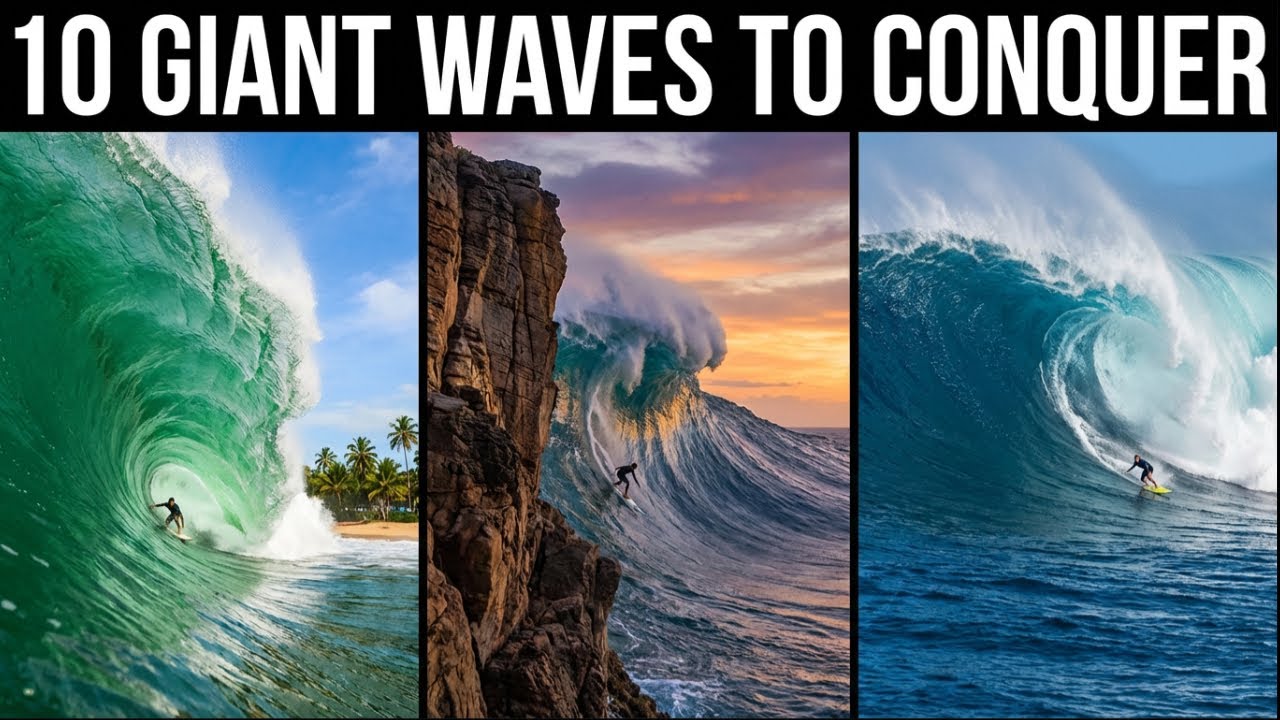 Ride the Giants: Top 10 Epic Surf Spots for Big Wave Thrills