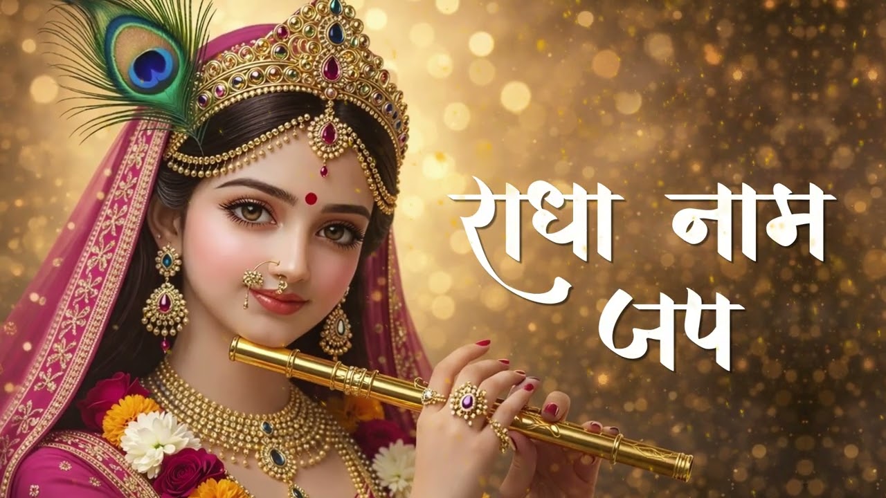 Radha Naam Jap | मन को शांति देने वाला भक्ति जाप | Radha Naam Dhara
