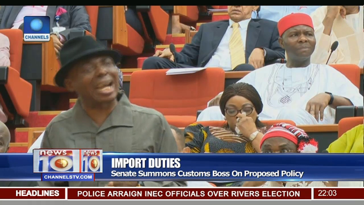 Import Duties: Senate Summons Customs Boss On Proposed Policy
