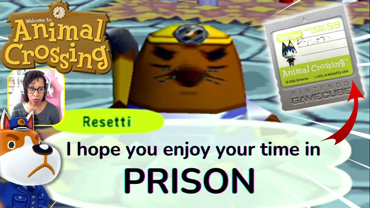 I Spent The Day In Prison (Not Clickbait) | Animal Crossing Abandoned Towns