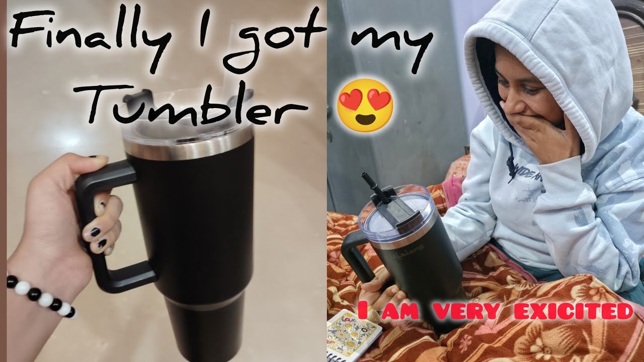 Finally I got my tumblerrrrrrr 😎🔥