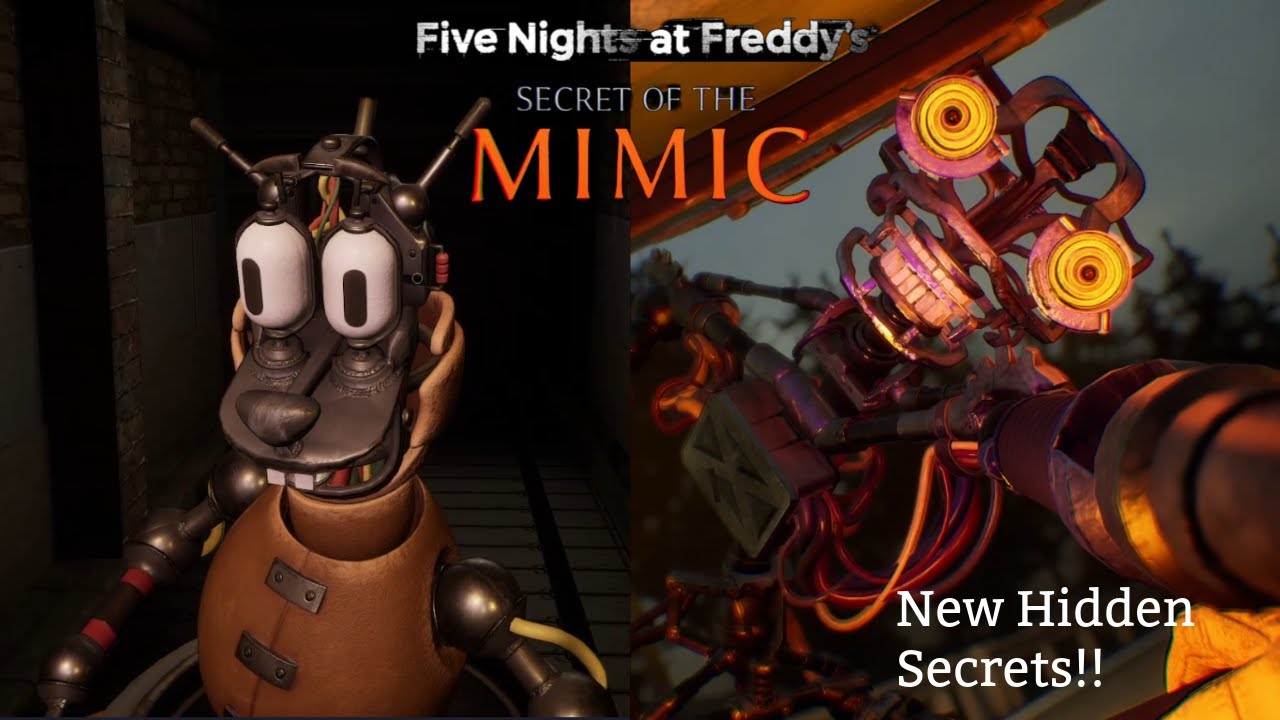 NEW AREA AND NEW SECRETS: FNAF Secret Of The Mimic Part 5 (Parachute.exe Ending & Theory) 25/6/25