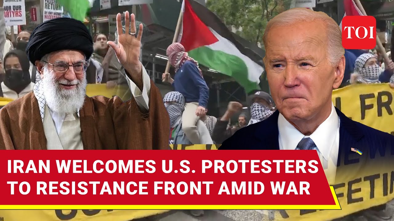 'Join Resistance Front': Iran's Khamenei Shocks Biden With His Letter To Protesting U.S. Students
