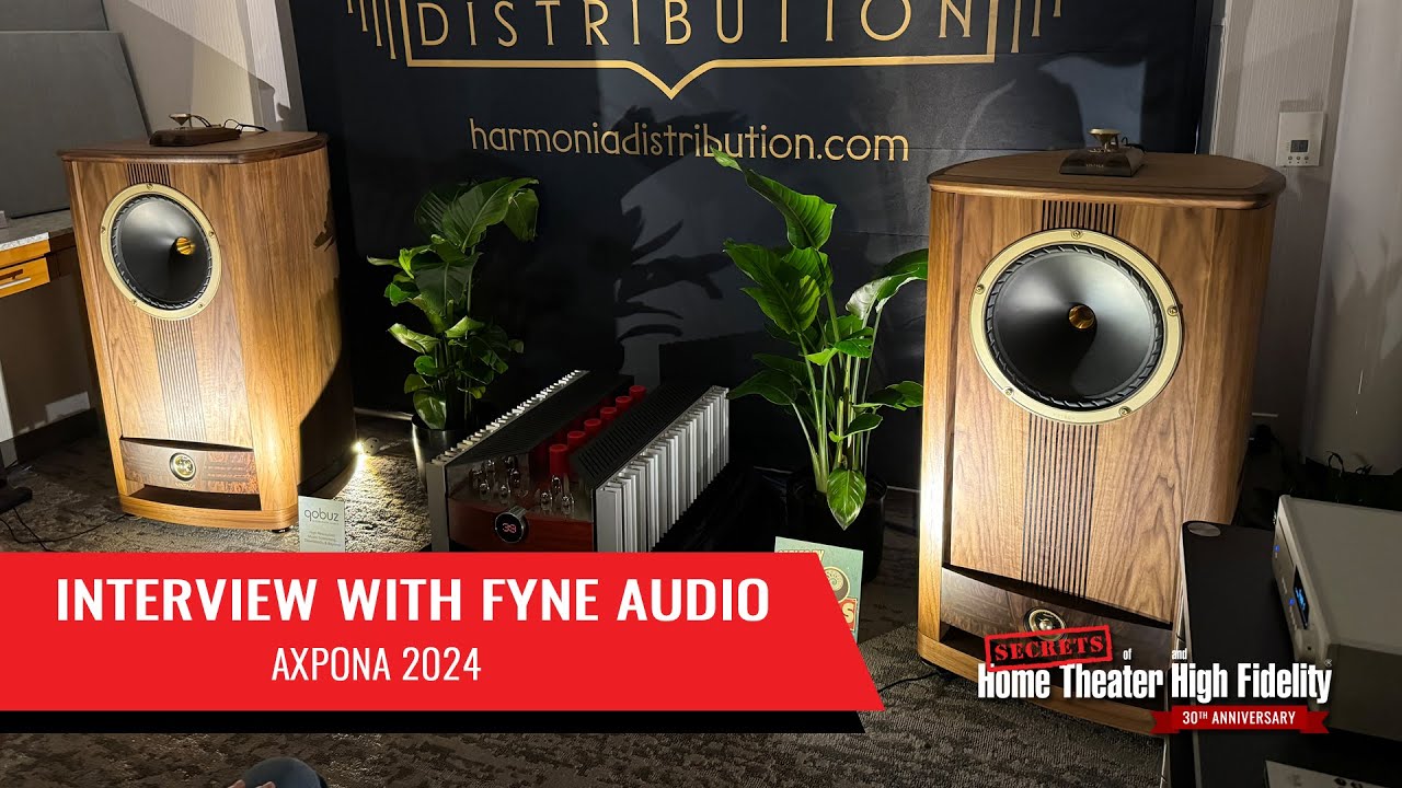 FYNE Audio Interview at AXPONA 2024.