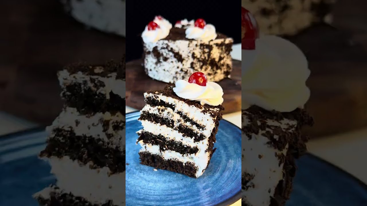 How To Make Black Forest Cake | ASMR 