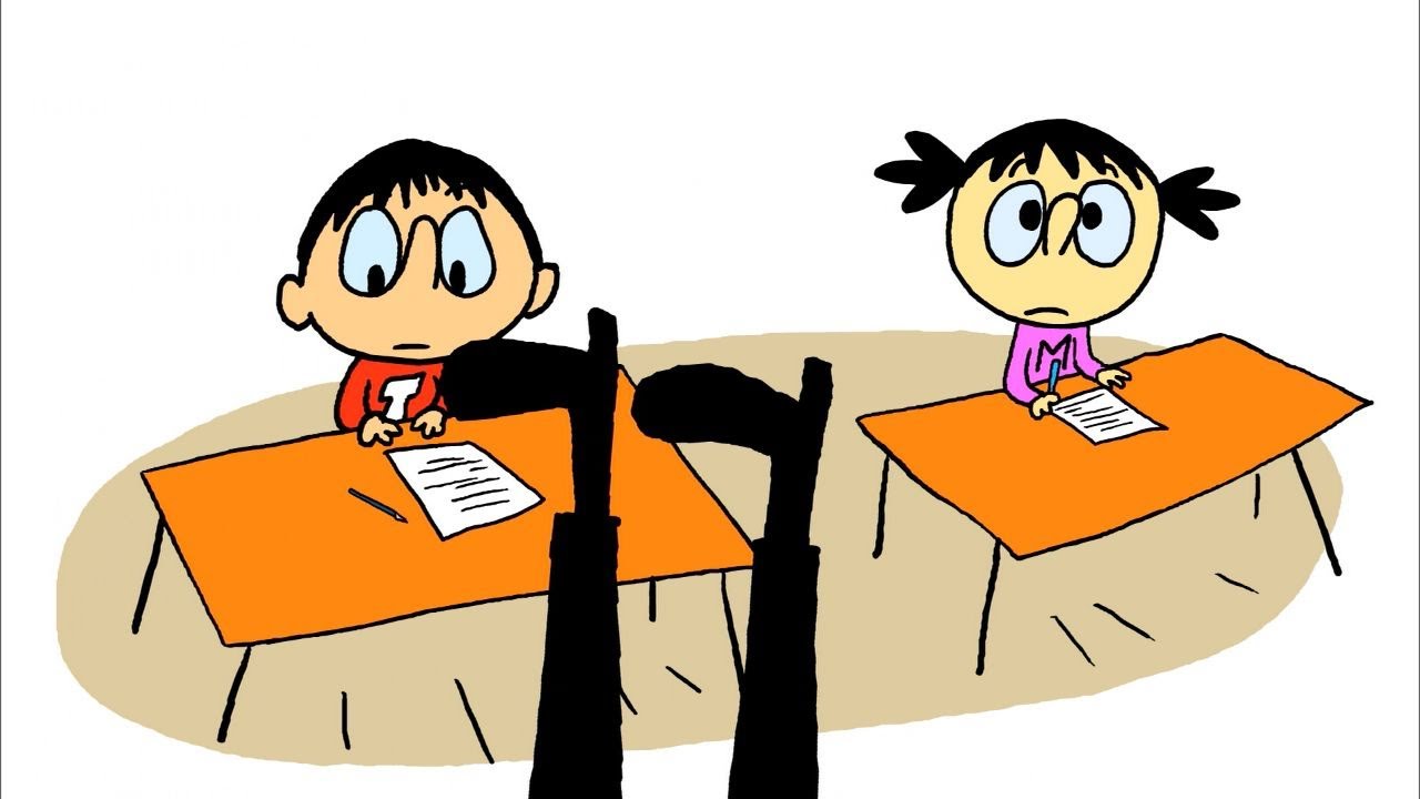 Toto met la prof à terre | Les blagues de Toto