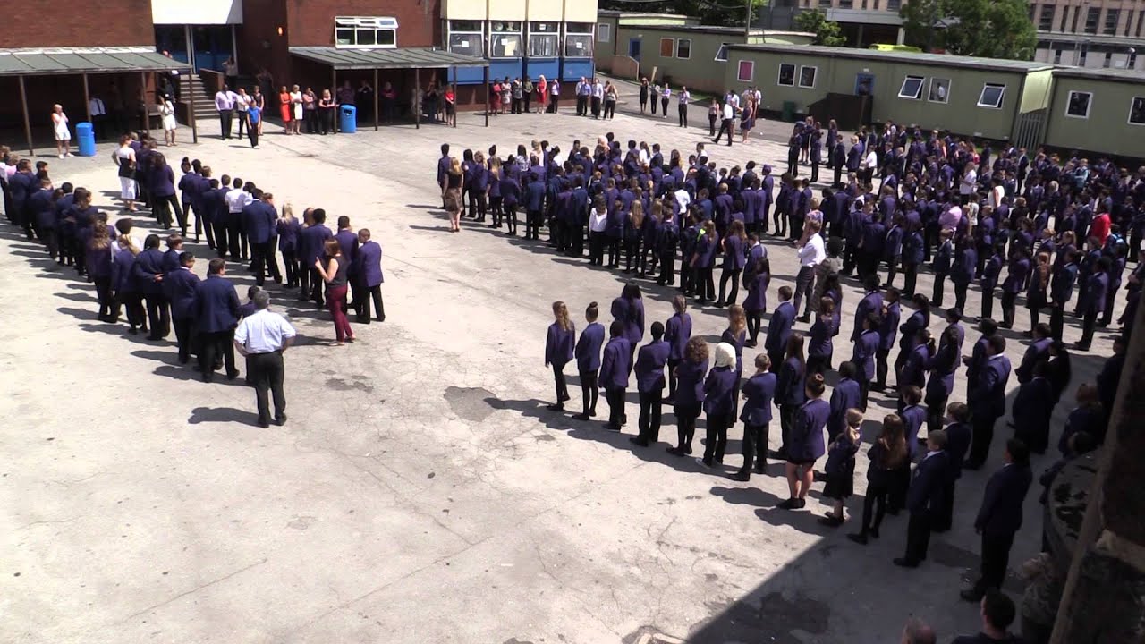 Heath Park Goodbye Flash Mob 2014