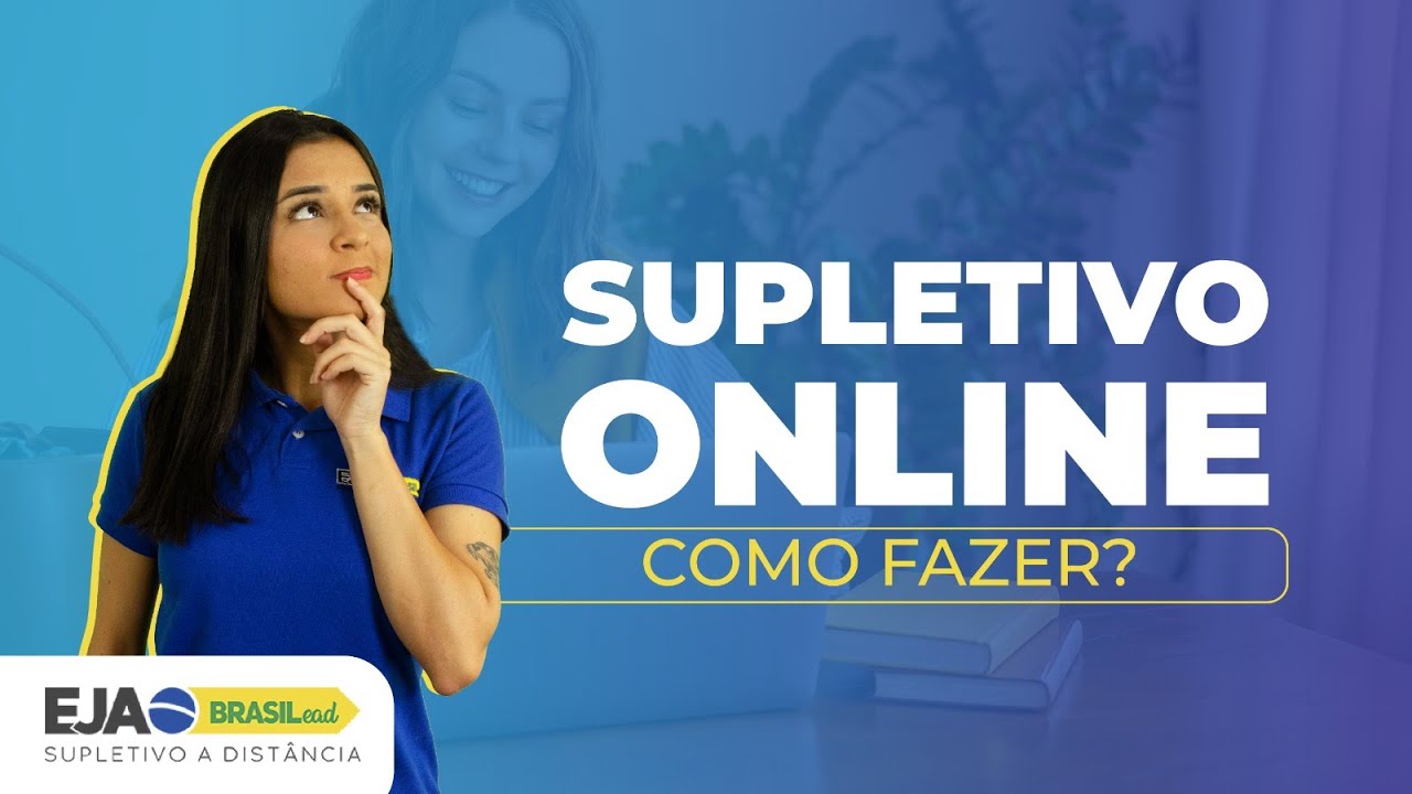 Como fazer supletivo a dist&acirc;ncia totalmente ONLINE