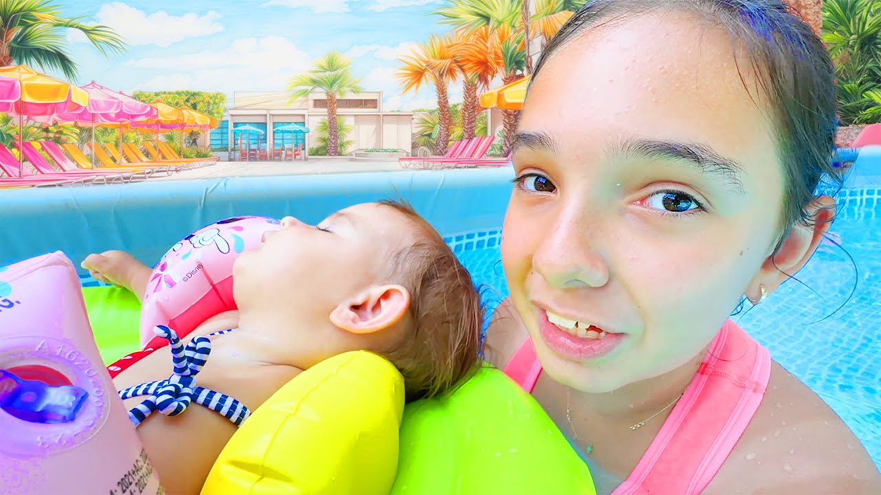 😫 MAMA REA vs TATA BUN 👍 PRANK pentru MAMI 🤣 NU vrea în PISCINĂ 🏊🏻 FILMUL