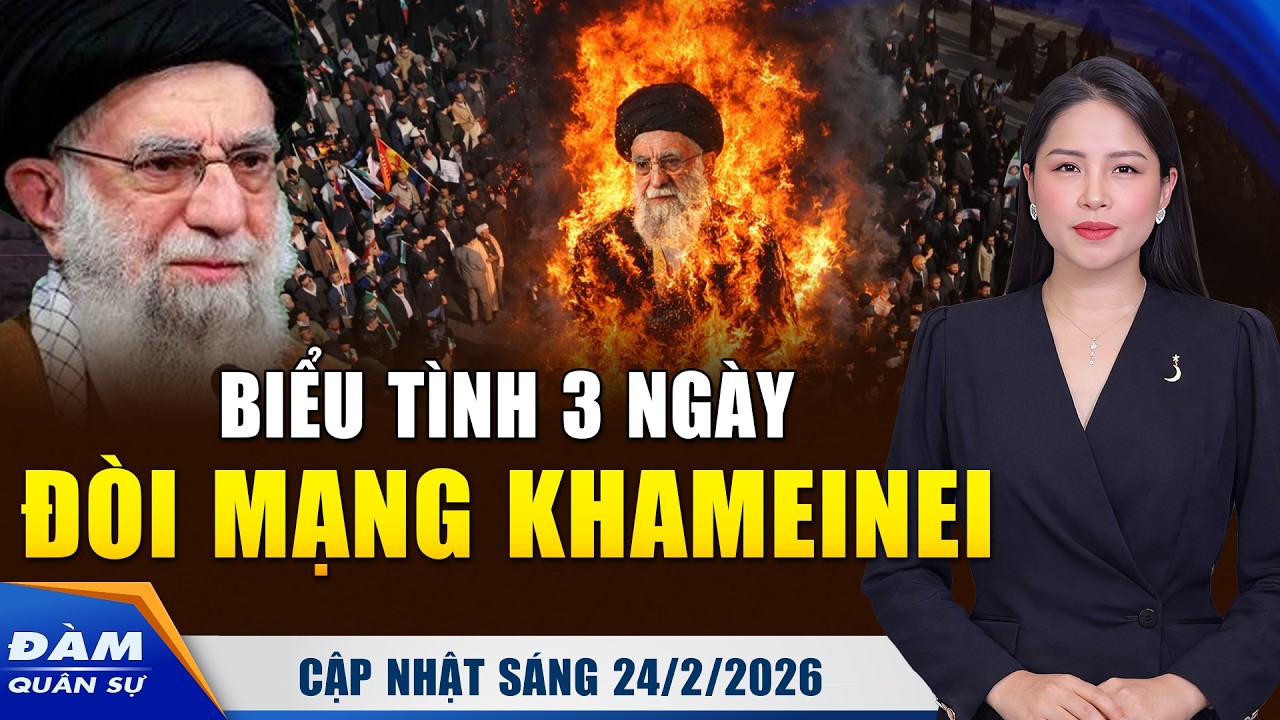 Biểu Tình Bùng Nổ 3 Ngày Liên Tiếp Tại Iran; Ukraine Tiếp Tục Phản Công Giải Phóng 400km2 Lãnh Thổ