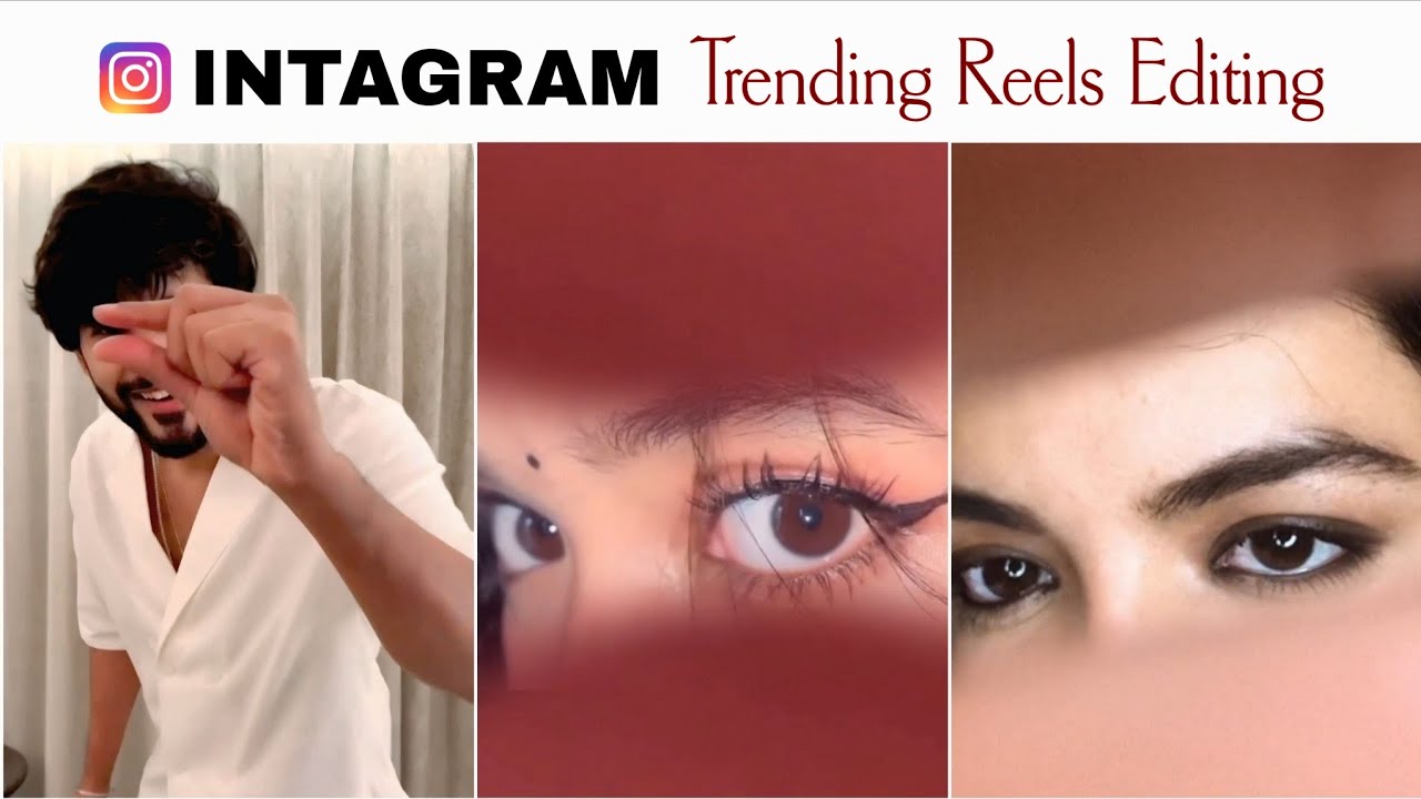 Instagram Trending Uski Aankhon Mein Pehla Kajal Reels Editing | Ankho Me Faila Kajal Video Editing