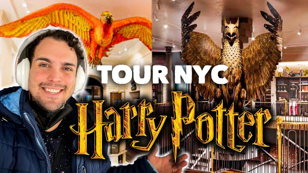 TOUR LOJA HARRY POTTER EM NOVA YORK COMPLETO