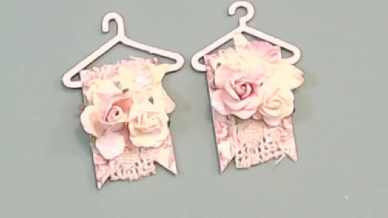 Embellishment {short} Tutorial Series - {Day 1} Hanger Banners