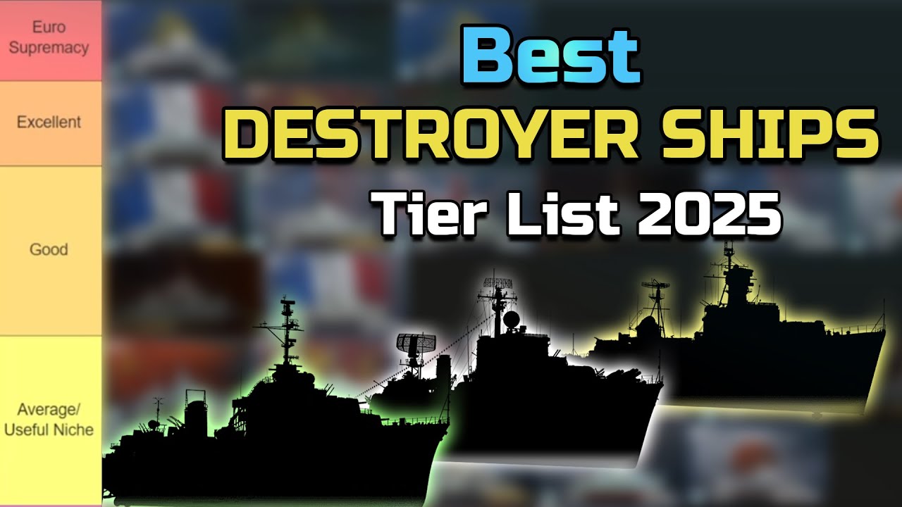 Best Destroyer Tier List for 2025