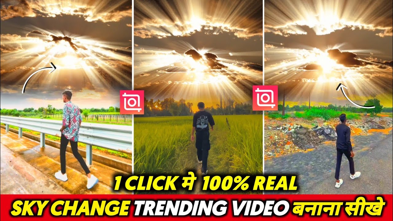 Sky & Cloud Effect Video Editing In Inshot | Video Ka Sky Change Kaise Kare Inshot App