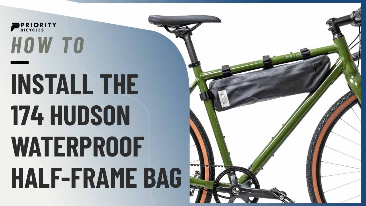 Как установить сумку-трансформер Hudson Half-Frame Bag 174