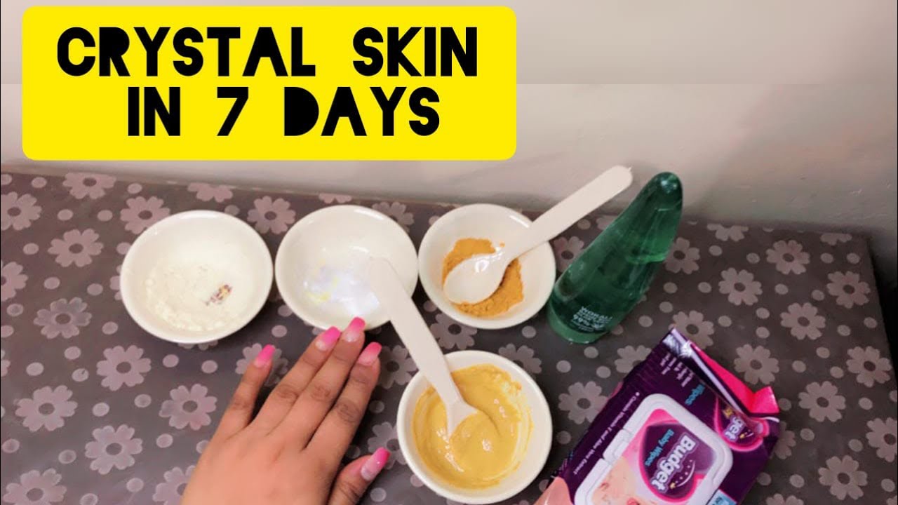 Korean Crystal Clear Skin in 7days#trending #tutorial #esay #makeupartist #bride #brightning #make