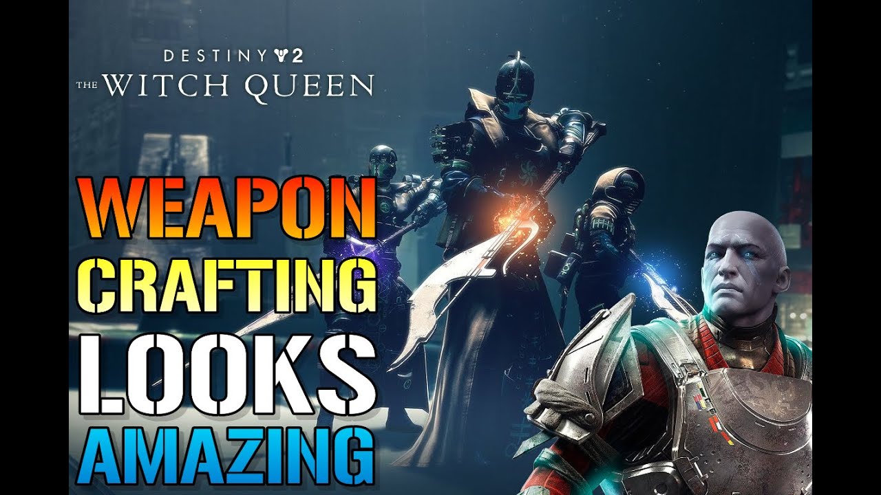 Destiny 2: The Witch Queen NEW Crafting System Looks AMAZING! Exotic Glaives Abilities & More