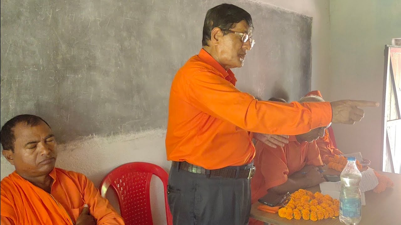 #Muni_samaj_prabachana_by_Yogacharya_Baidhara_Muni_Ji At_Penthadihi_Harichandanpur 16/10/2022