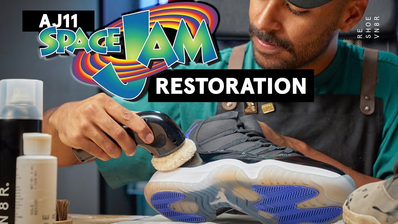 Реставрация Air Jordan 11 Space Jam 2016 года