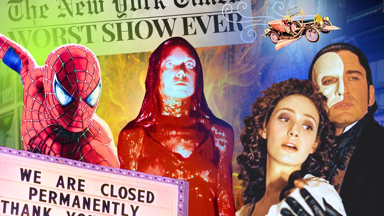 Biggest Broadway Disasters Ever (Phantom 2, Carrie, Spider-Man & More)